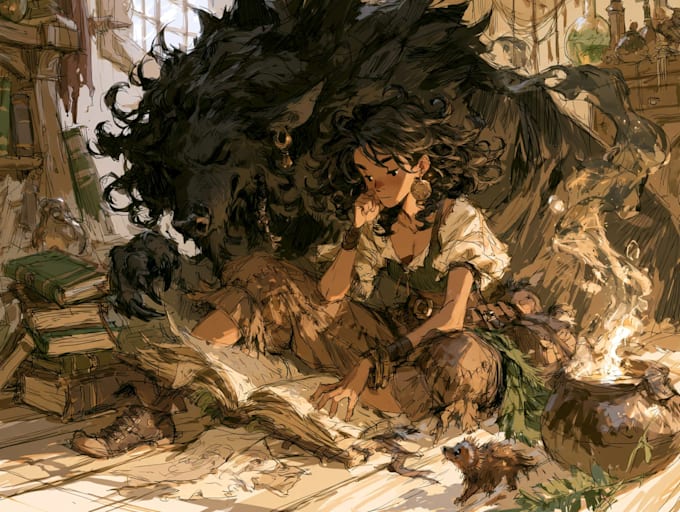 illustrate your children book beautifully