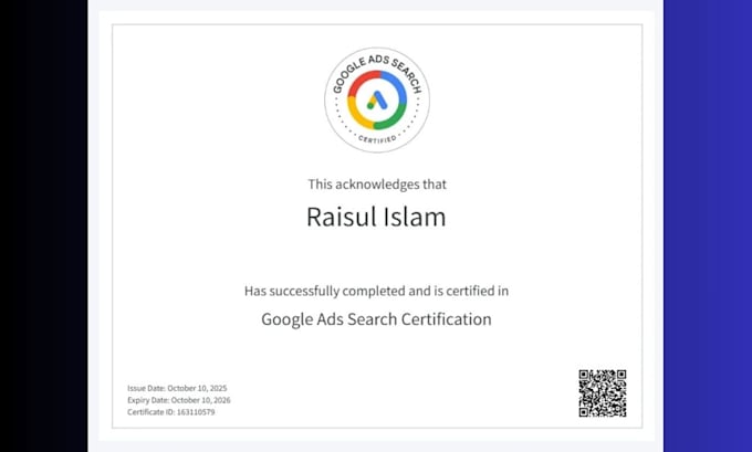 be your certified google ads manager to maximize ROI