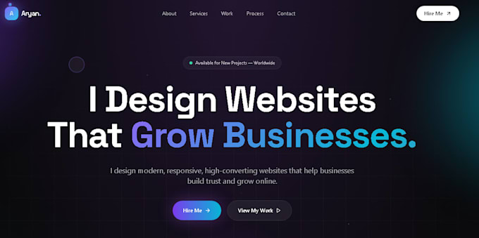 make custom websites for business and portfolio