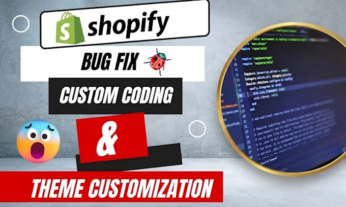 do shopify error fixing bug fixing, shopify facebook ads fix, shopify debugging