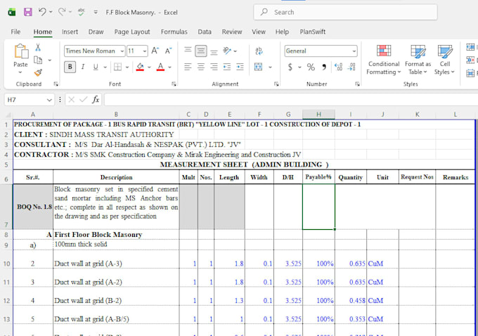 do construction quantity takeoff, boq and cost estimation