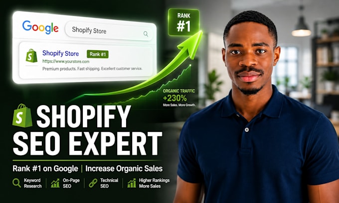 do shopify seo expert on page optimization technical google ranking and traffic