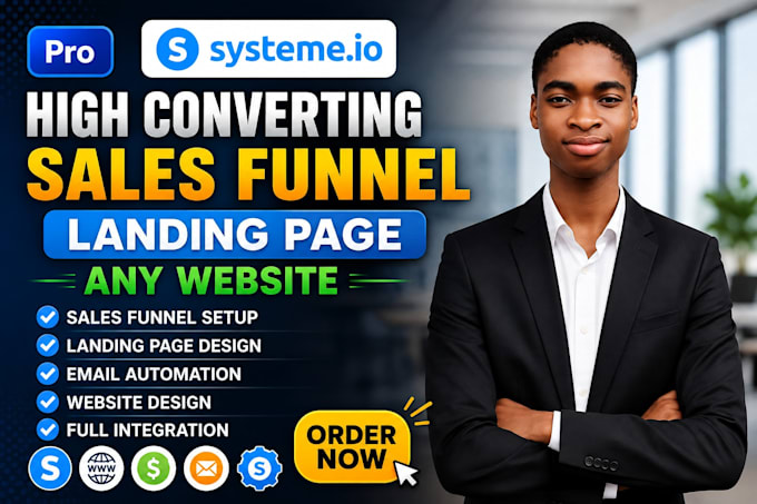 be your systemeio expert, design systeme io landing page systeme io sales funnel