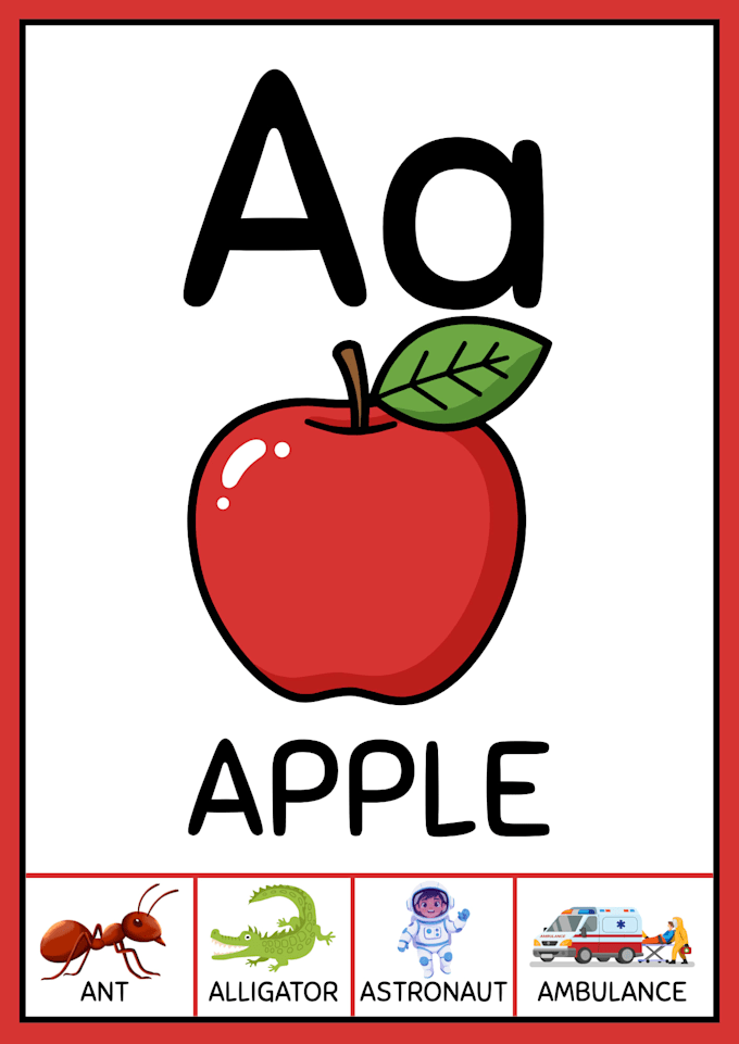 design custom educational materials and printable flashcards
