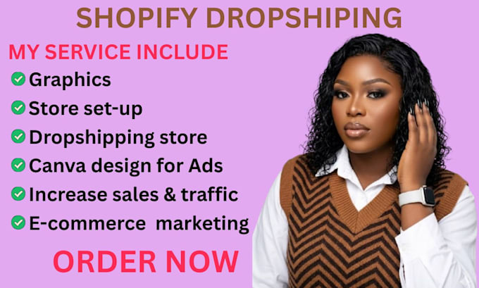 set up shopify store and shopify dropshipping store