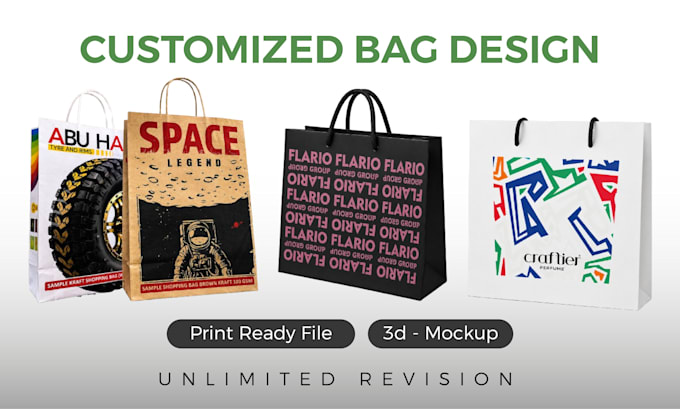 provide professional bag design services