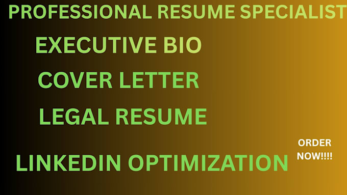 craft you a professional legal resume