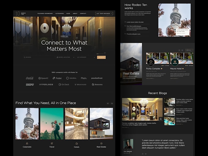 build modern directorist directory website or listing website