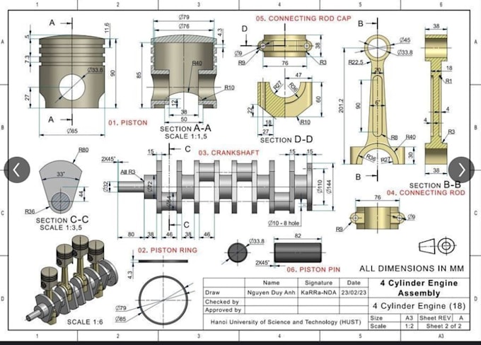 convert your PDF sketch or image into catia v5 3d model