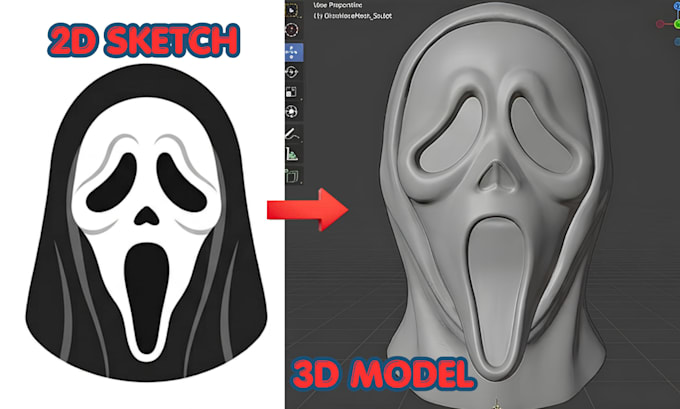 create custom wearable 3d printable cosplay mask 3d helmet armor from your idea