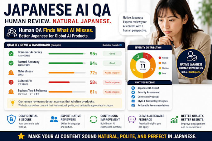 review and improve your japanese localization