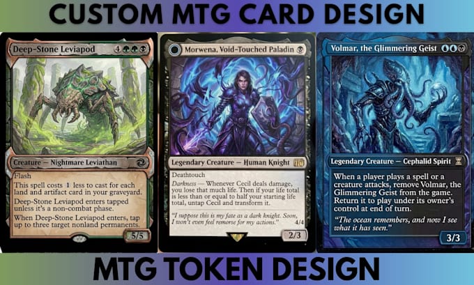 create custom mtg card design tcg alter art commander magic the gathering set
