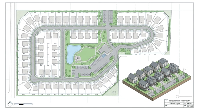 do architectural site plan, plot map, subdivision map, and land development plan