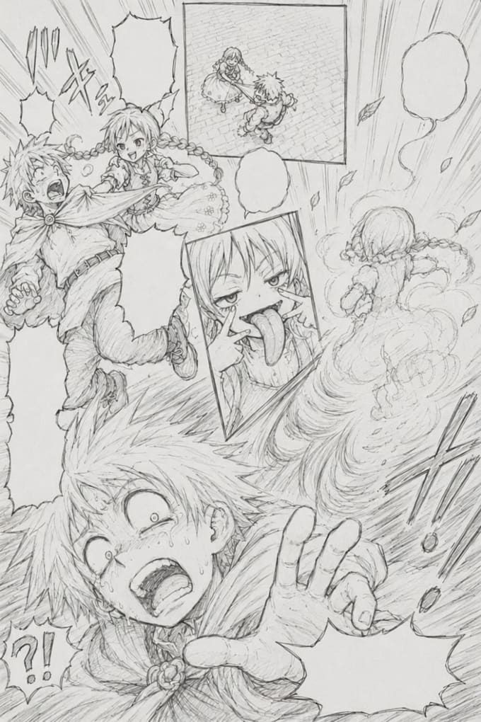 draw anime manga chapter