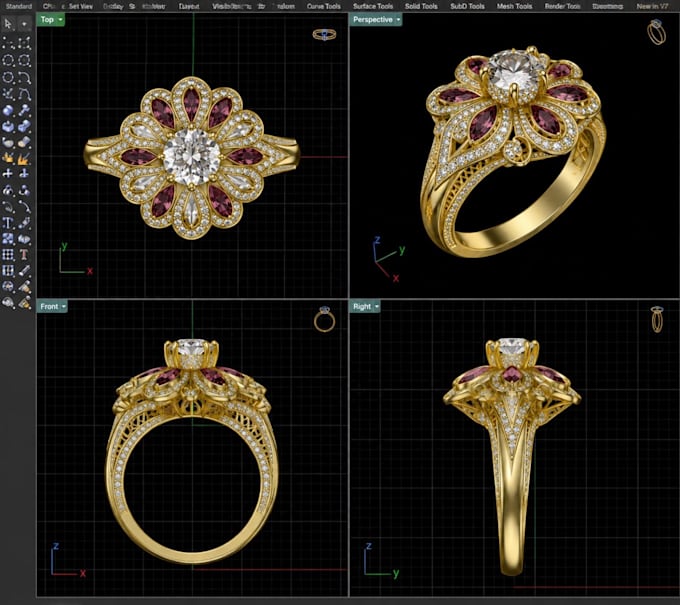 design custom 3d jewelry