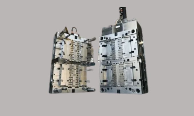 do injection mold design 3d cad model plastic mold with dfm for manufacturing