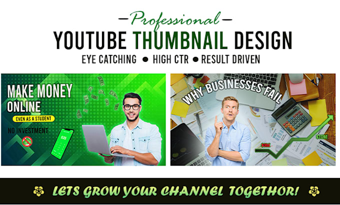 design eye catching youtube thumbnails that get clicks