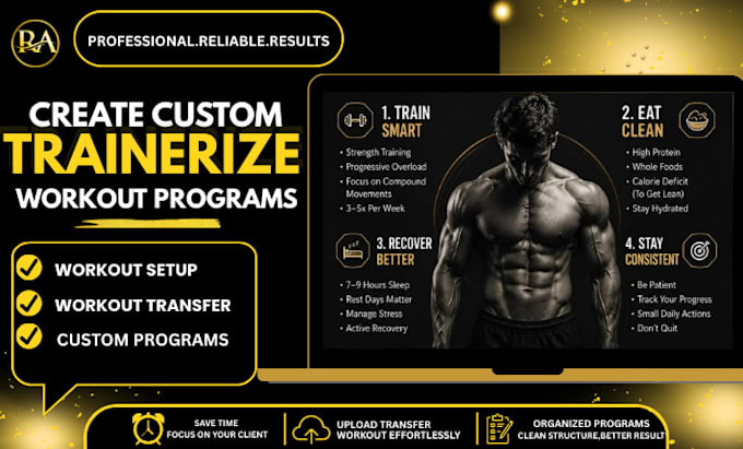 create a custom trainerize workout program and transfer plans