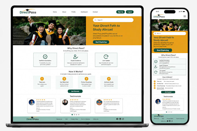 create affordable and professional websites
