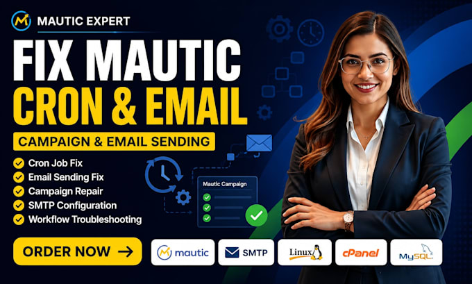 fix mautic cron issue mautic campaign mautic email sending