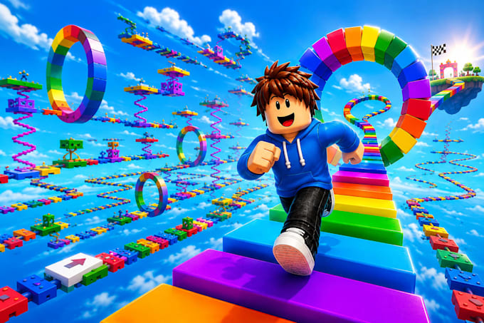 develop a complete roblox game, scripting, obby, tycoon, simulator and map