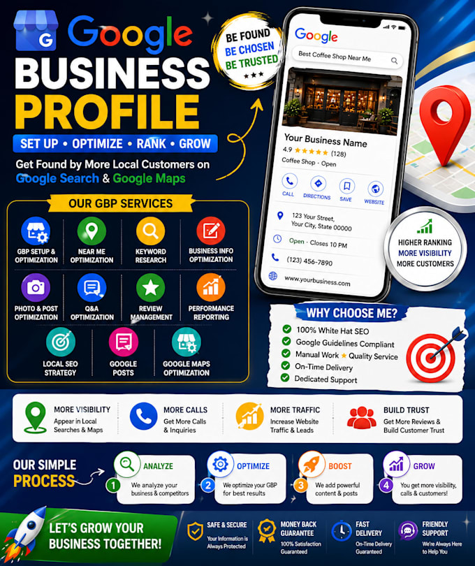set up and optimise your google business profile