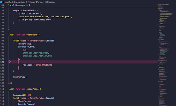create or improve roblox lua scripts for your game