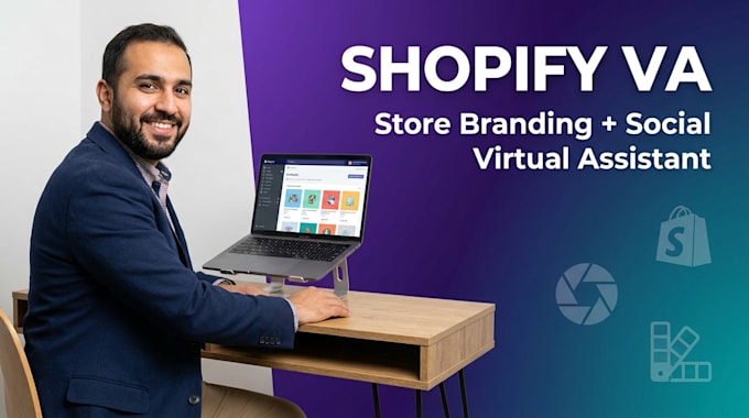be your shopify virtual assistant, store manager, social media VA