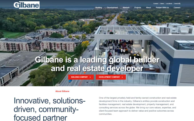 bulid wix real estate website construction website property development website