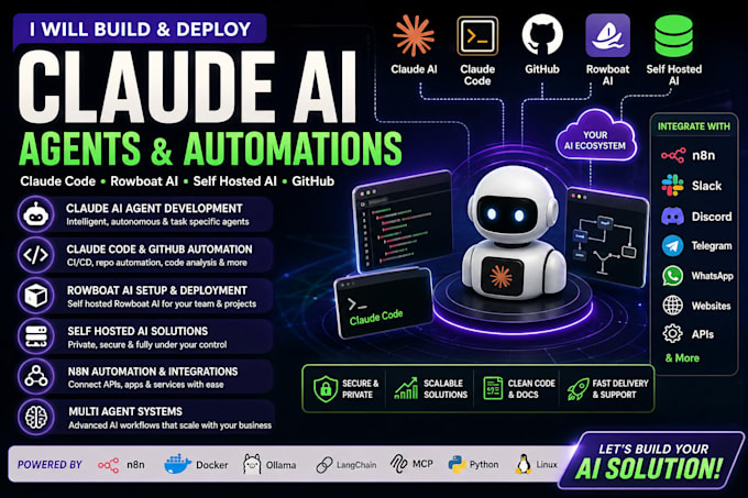 claude ai website claude code github claude buzz self hosted ai agent rowboat ai