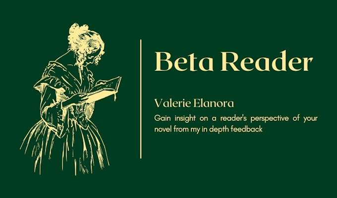 beta read your fiction manuscript and provide detailed feedback