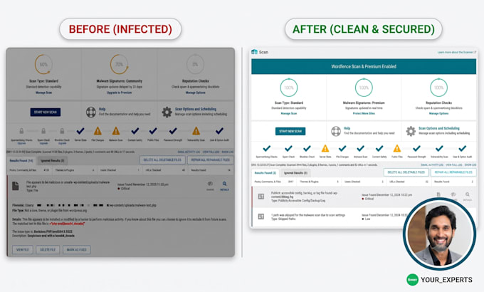 remove wordpress malware recover hacked website and secure