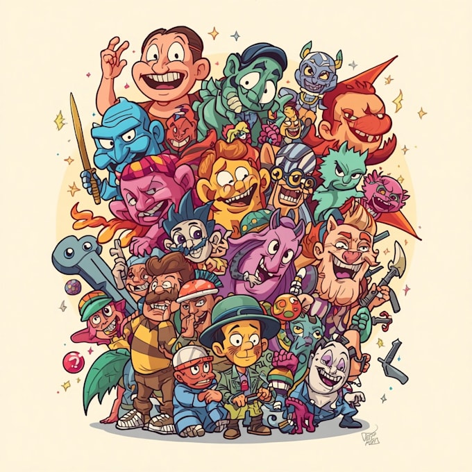 draw a cartoon for you