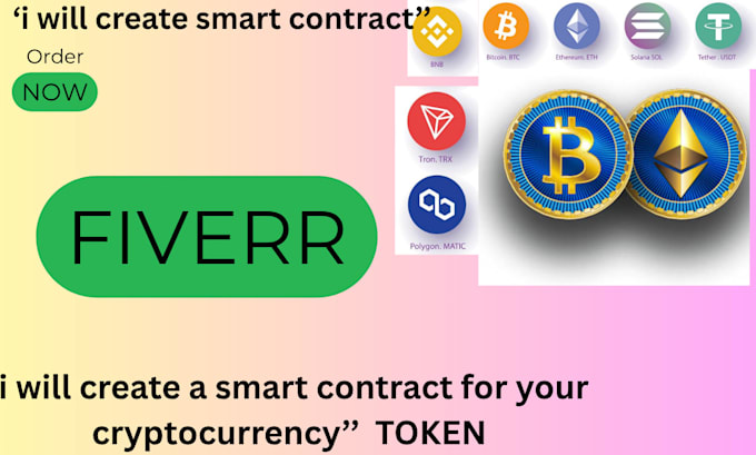 create crypto token with smart contract,,bep20,erc20