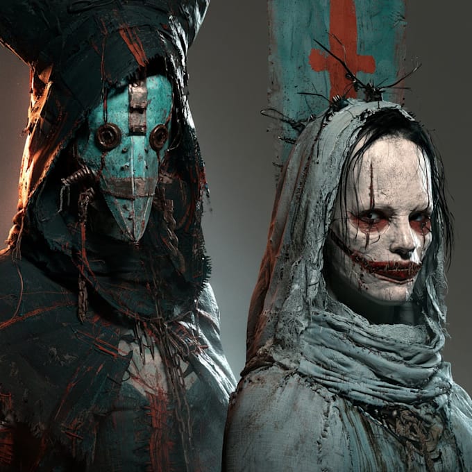 fantasy horror and fantasy horror character