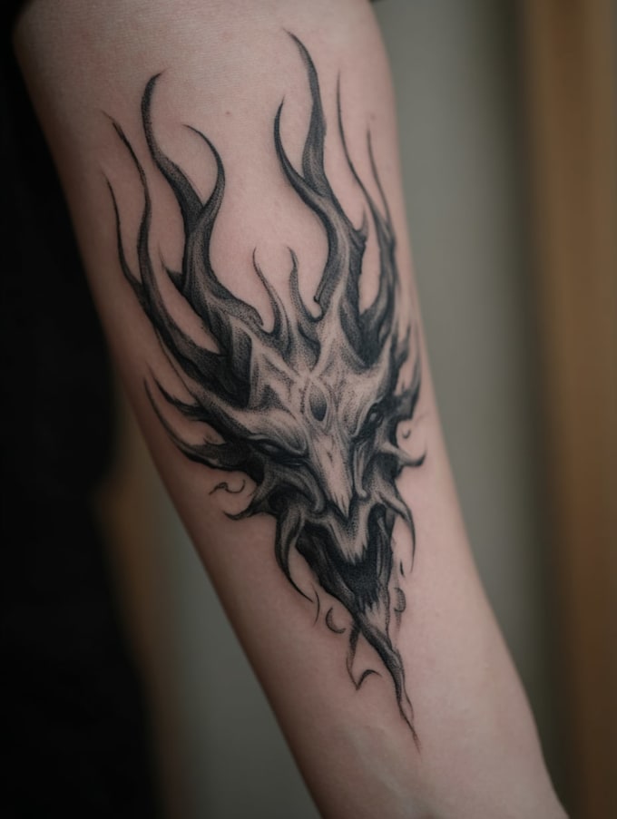 design professional tattoo and custom tattoo