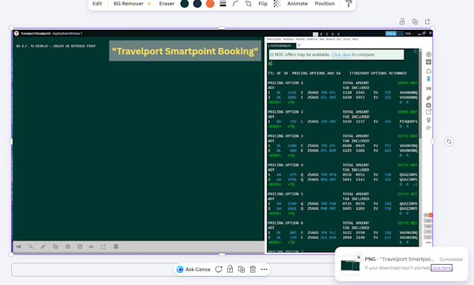 do a flight booking pricing issue  reissue refund in galileo gds