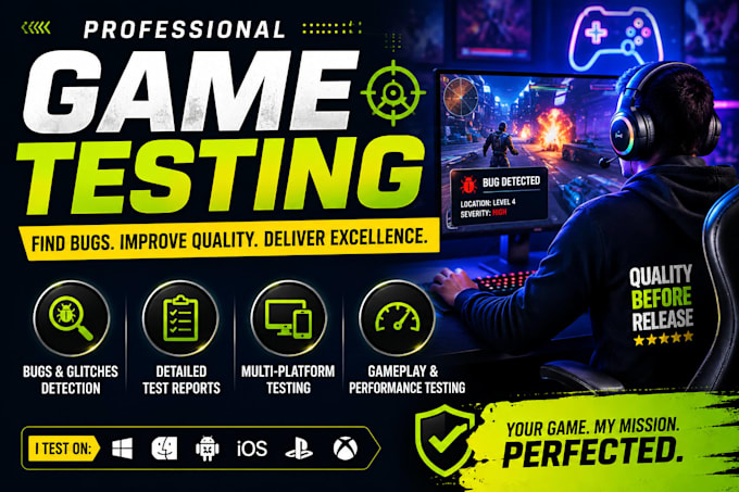 do game testing game review beta test gameplay as game tester and give feedback