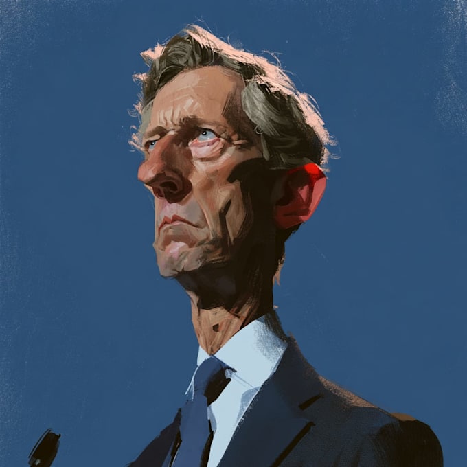 create a political or satirical cartoon