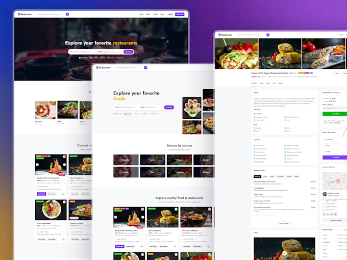 build modern brilliant directory website or listing website