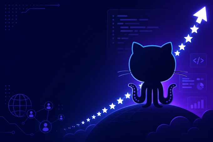 do organic github repository promotion and star growth