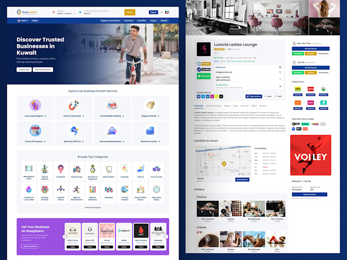 build modern geodirectory website or listing website