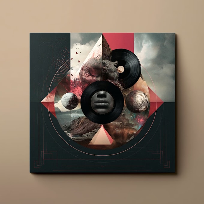 design album cover or single cover art