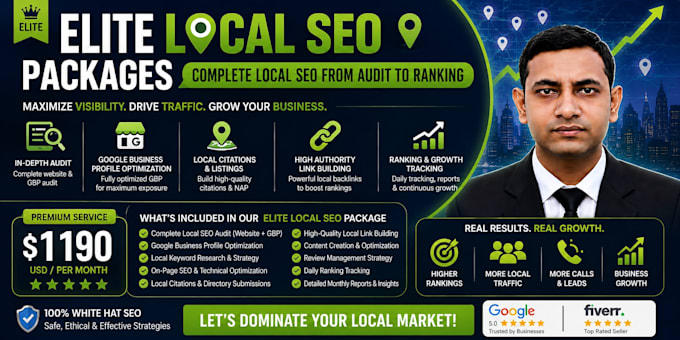 do the complete local SEO process from audit to ranking