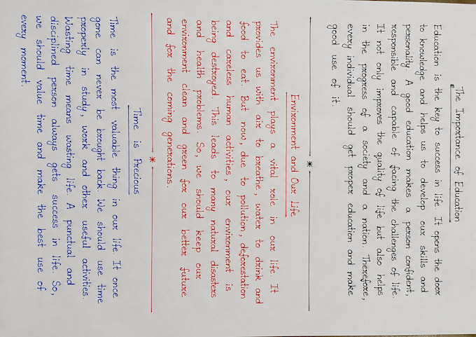 write beautiful handwritten notes