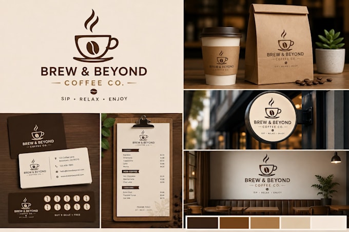 design coffee shop branding