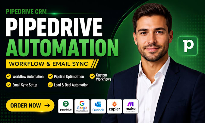 setup pipedrive automation pipedrive workflow pipedrive email sync
