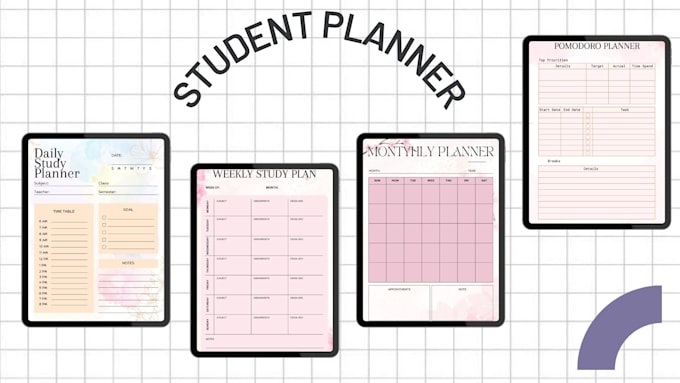 create custom digital planners, notebooks and journals