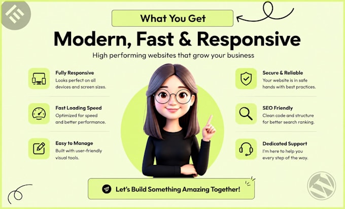 create a wordpress blog website or business website