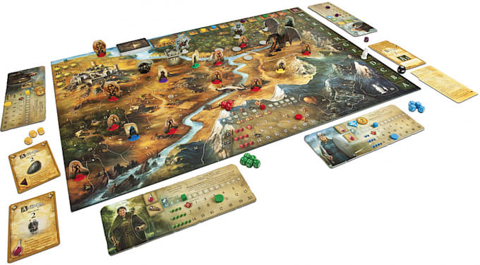 design a custom board game with unique game assets